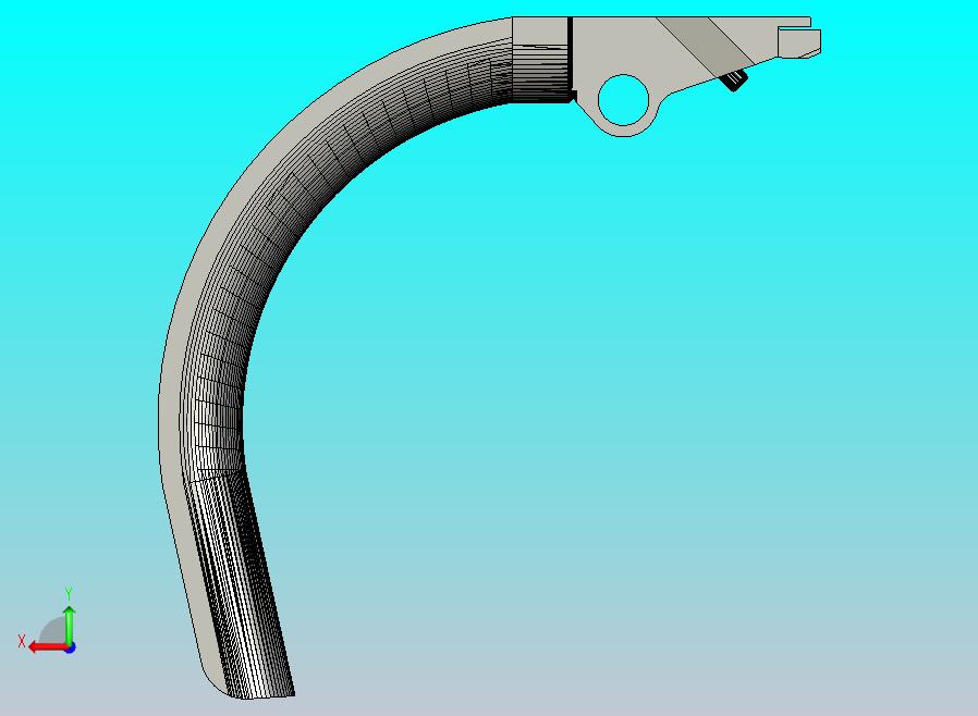 电动割草机启动手柄