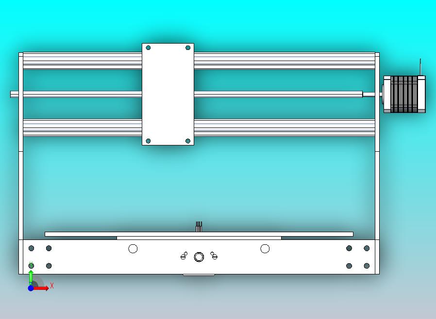 桌面CNC 40x40原型