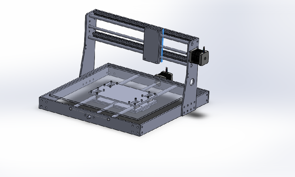 桌面CNC 40x40原型