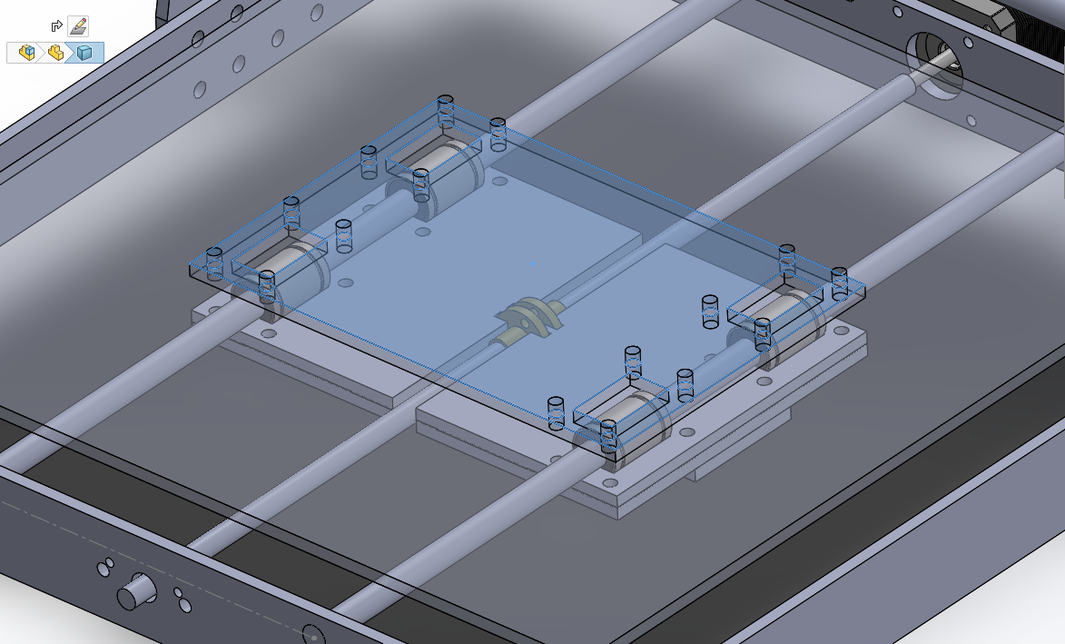桌面CNC 40x40原型