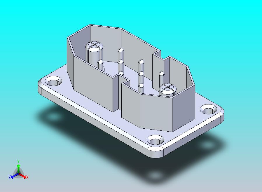 VTOL机翼的JX8连接器