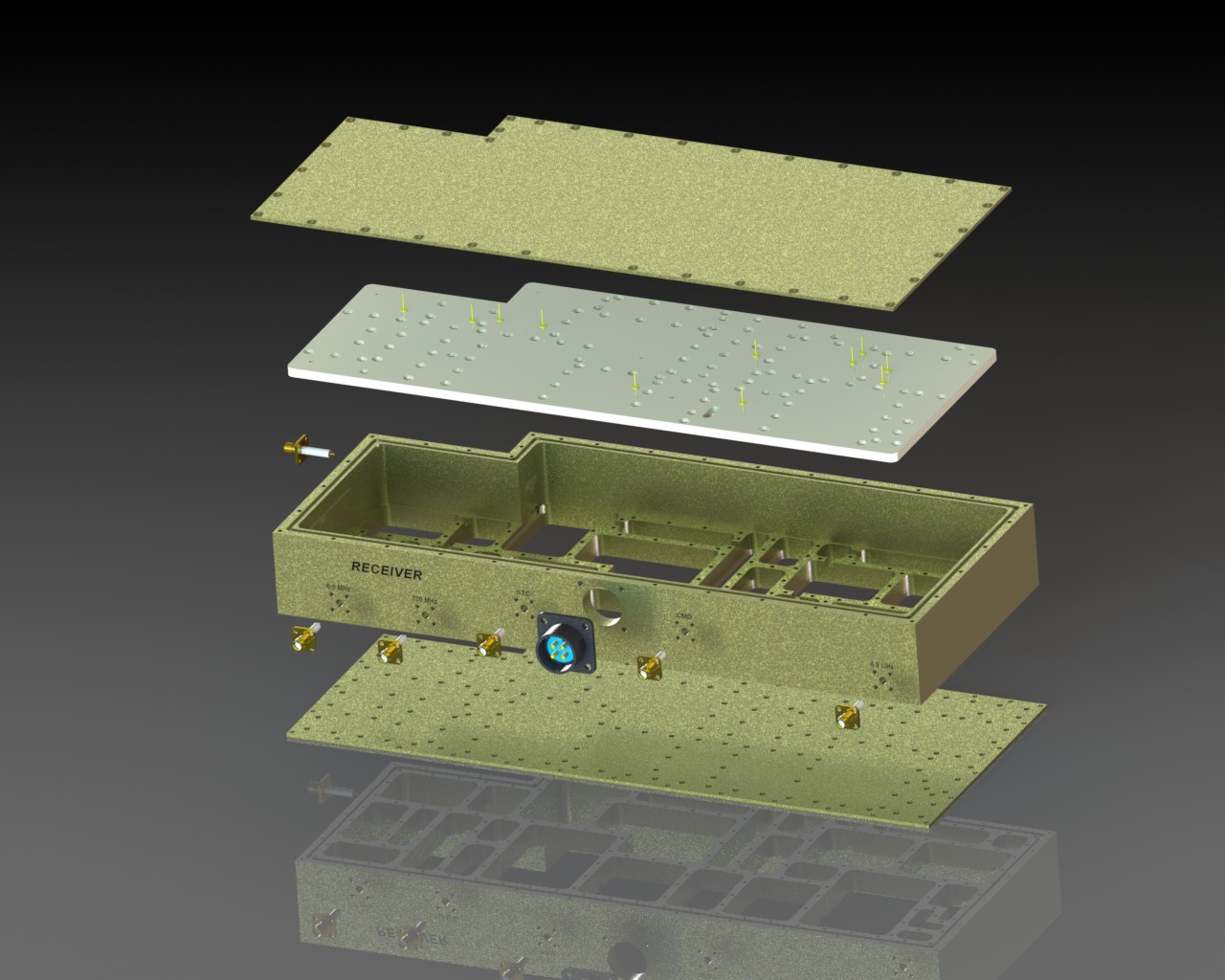 PCB盒，铝CNC