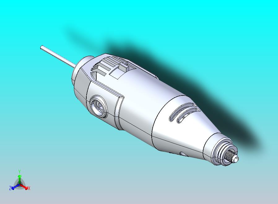 带注射模具盖的旋转工具
