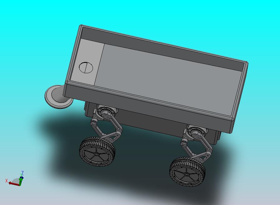 轮足机器人3D