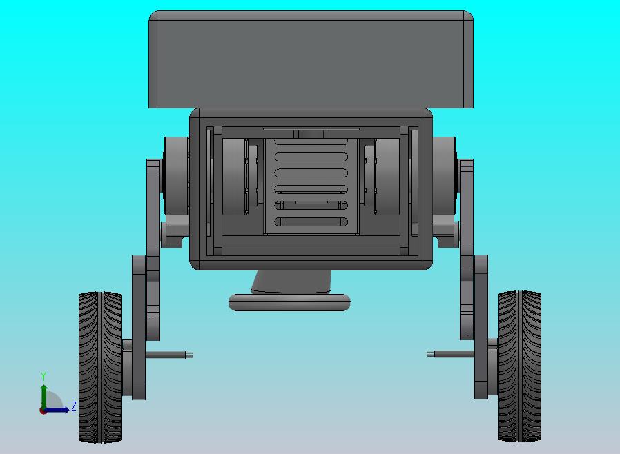 轮足机器人3D