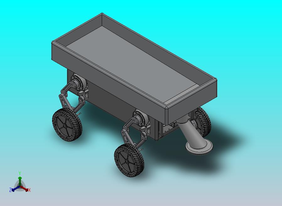 轮足机器人3D
