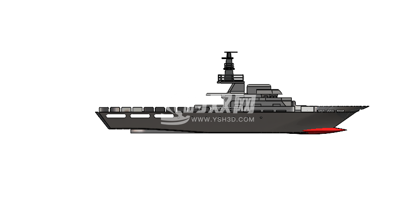 Frigate Ship护卫舰简易模型