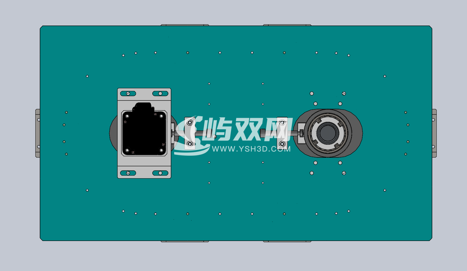 V25-300椭圆链条环形导轨（大板）