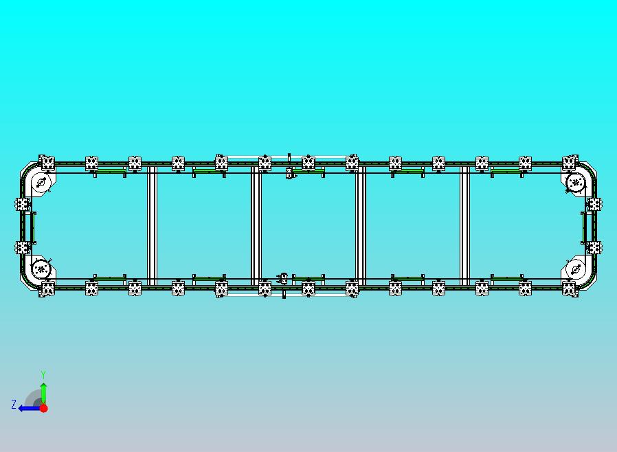 V25-300矩形同步带环形导轨（型材）