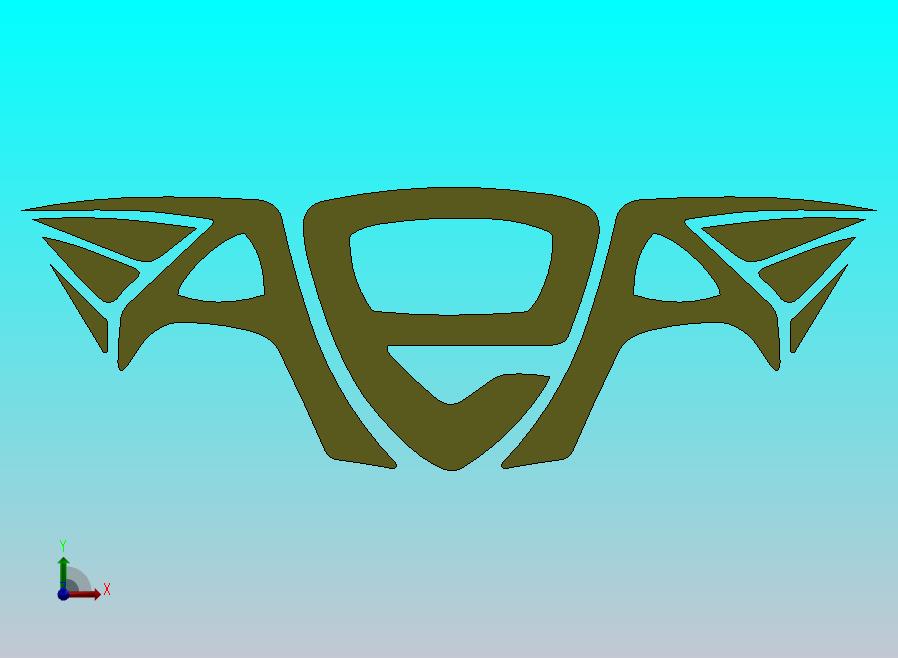 AEA（金色连衣裙的男人）徽标 _金套的男人（MIGS）
