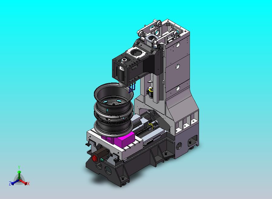 B05-VMC-850立式加工中心