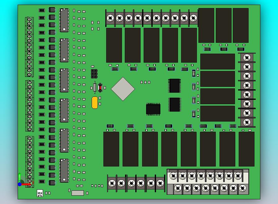 起重机Atmega128 plc