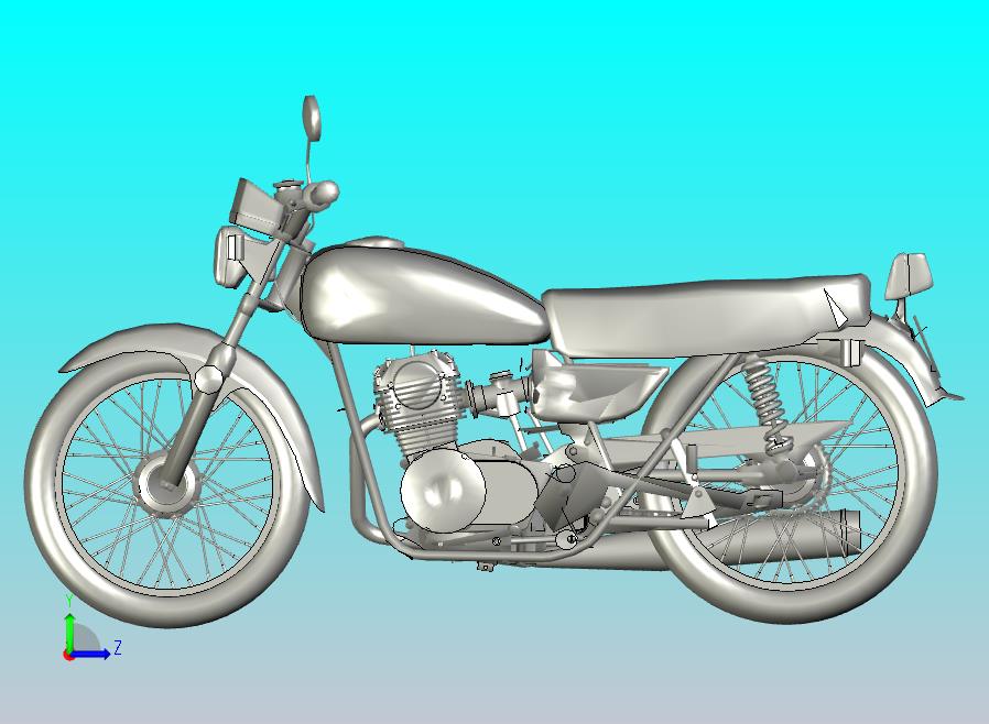 本田125_Honda 125 Asl摩托车