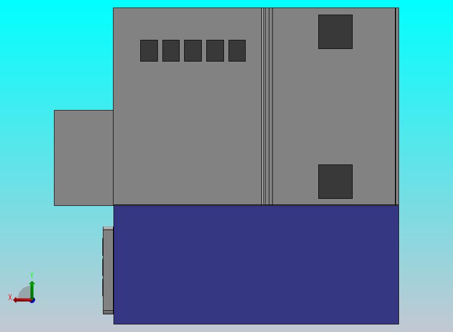 10U机床简易结构