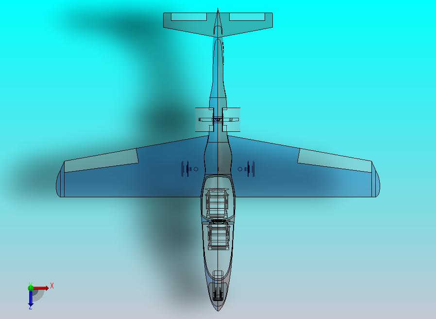 小型飞机模型