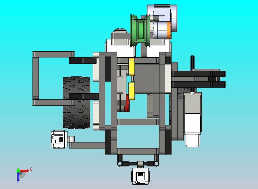 Team 08 WADDL-E比赛机器人车