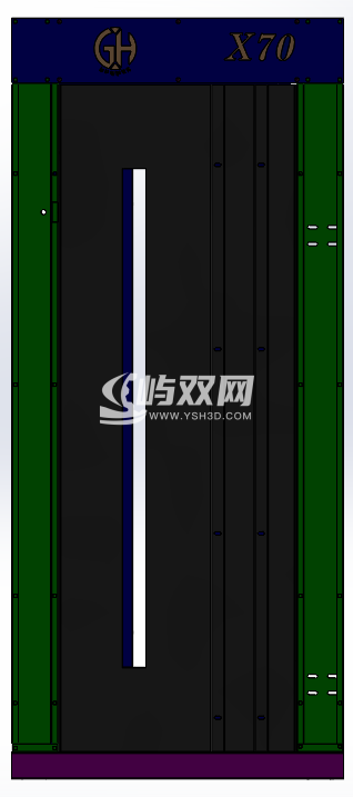 电梯门结构