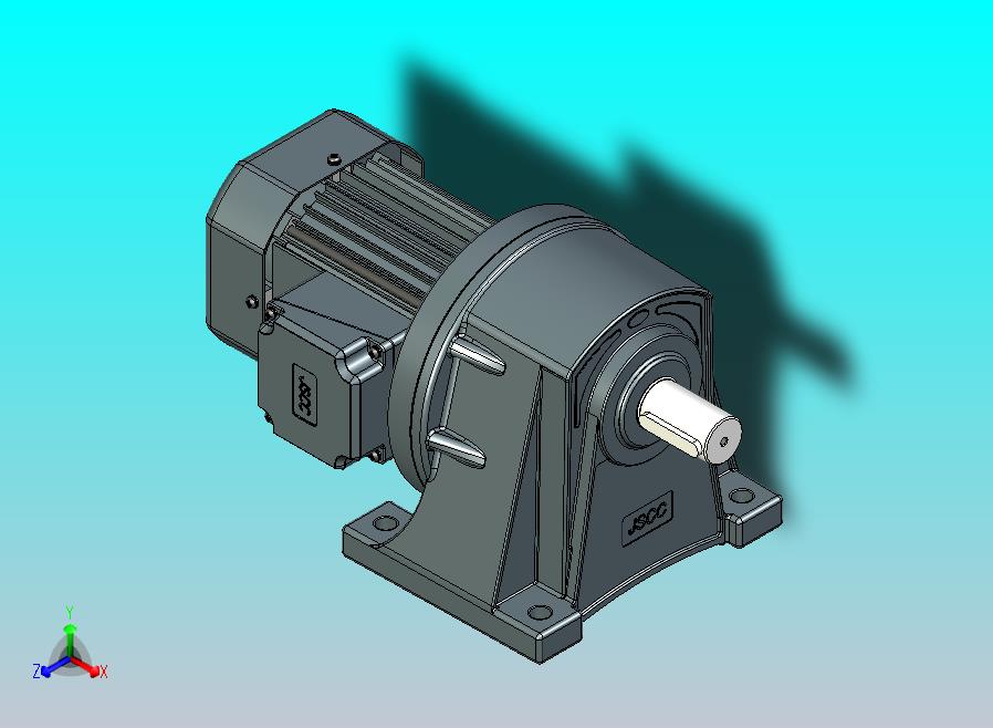 精研卧式标准电机 s370h03-L