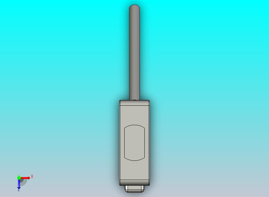 深浦光电传感器 PK-LD15MN 接收端3D