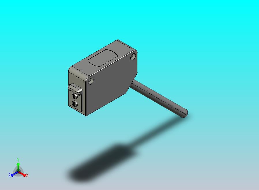深浦光电传感器 PK-LD15MN 接收端3D