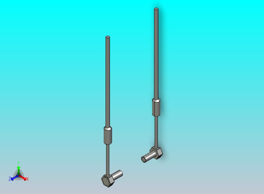 深浦激光传感器 LA2-S100LN 超小型对射激光3D