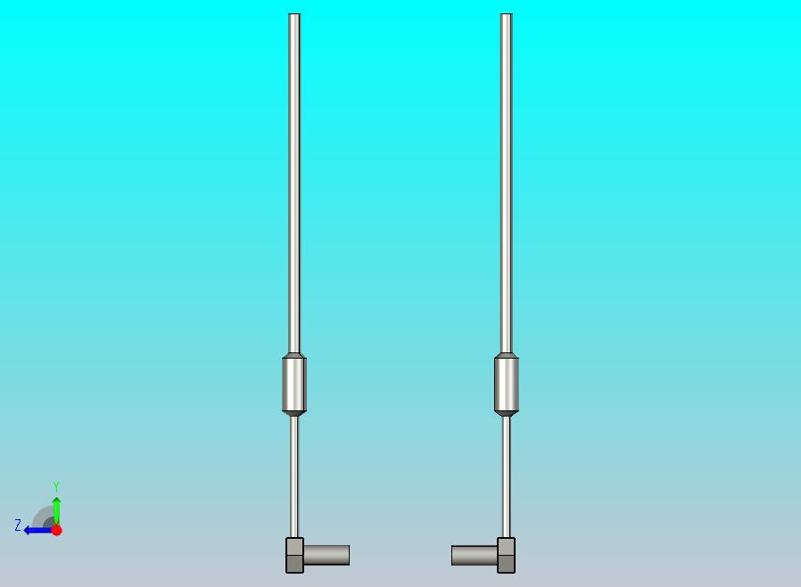 深浦激光传感器 LA2-S100LN 超小型对射激光3D