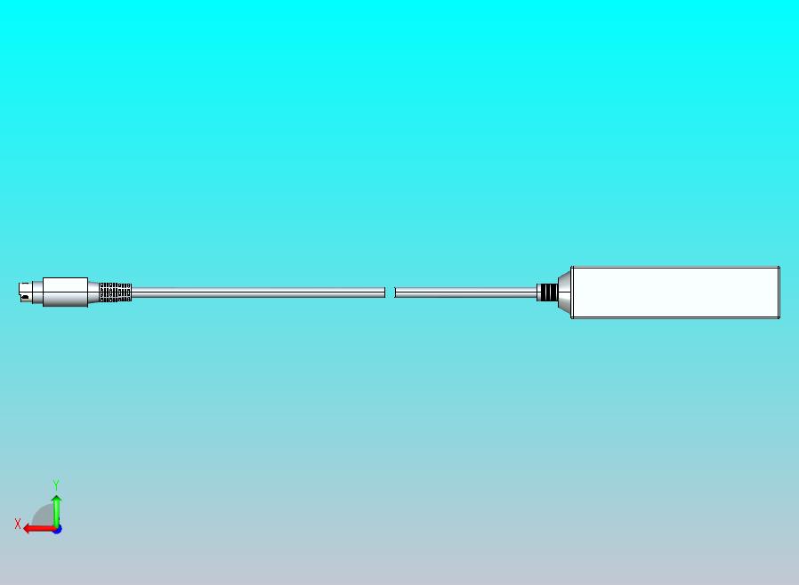 深浦接触式位移传感器 MT-OWD05 信号转换器3d
