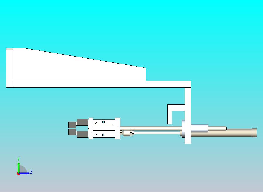 掉头提升组件3D图纸