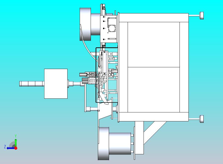 光纤连接器组装机设备3D图