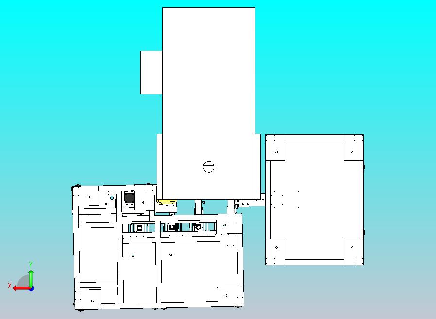 冲床上下料机3D图纸