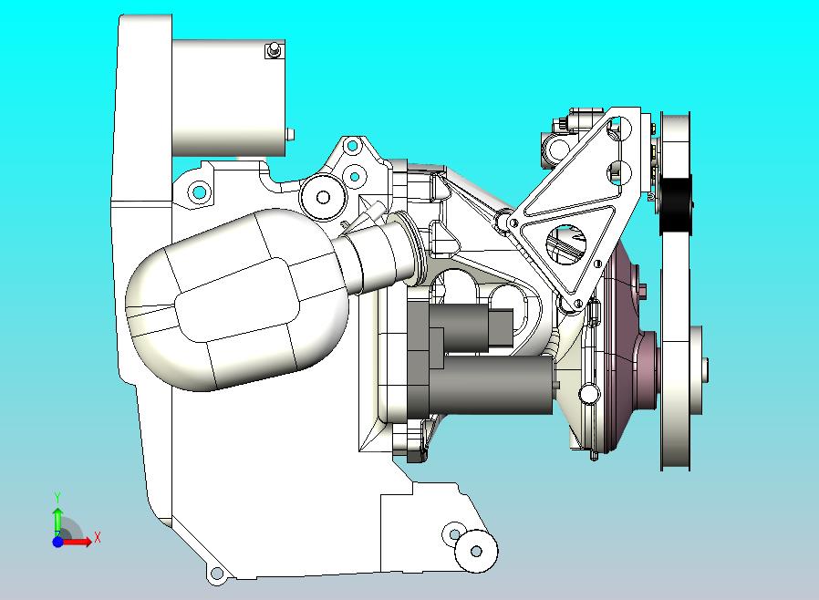 Motor BMW发动机简易模型3D图纸