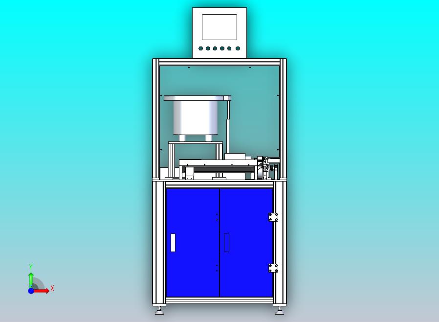 橡胶圈自动上料组装设备3D图