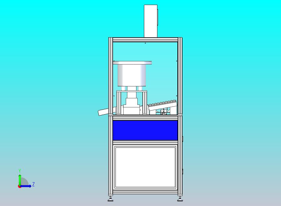 橡胶圈自动上料组装设备3D图