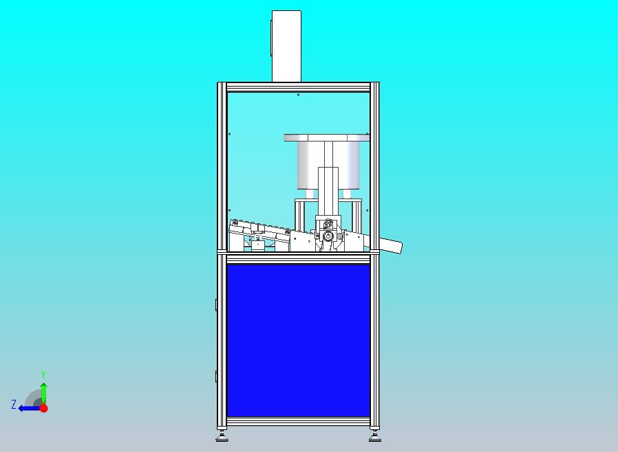 橡胶圈自动上料组装设备3D图