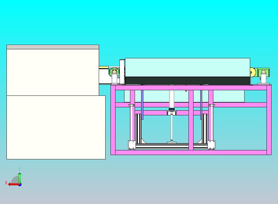 研磨自动上下料机3D图纸