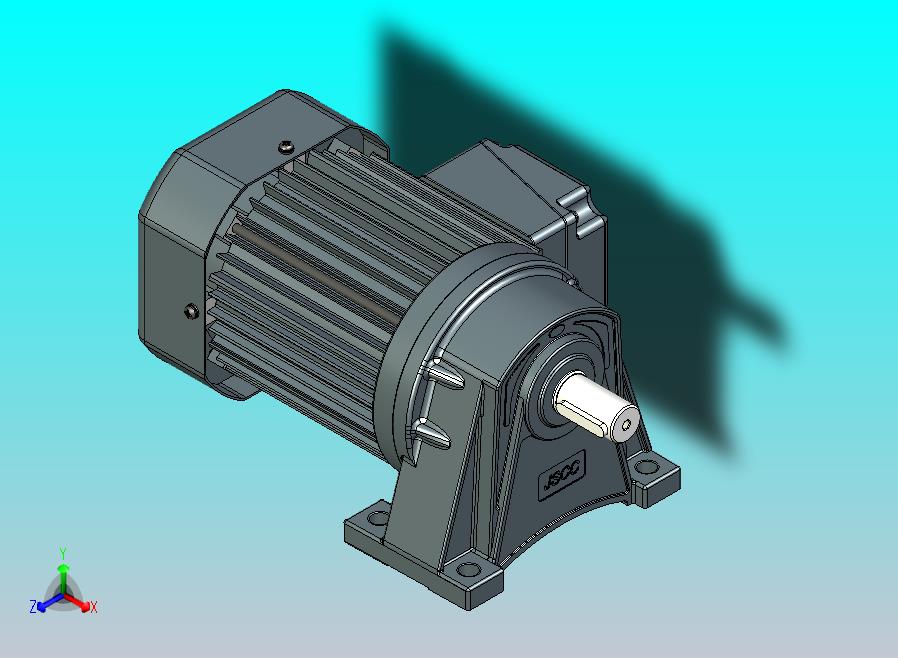 精研卧式标准电机 s250h01-R