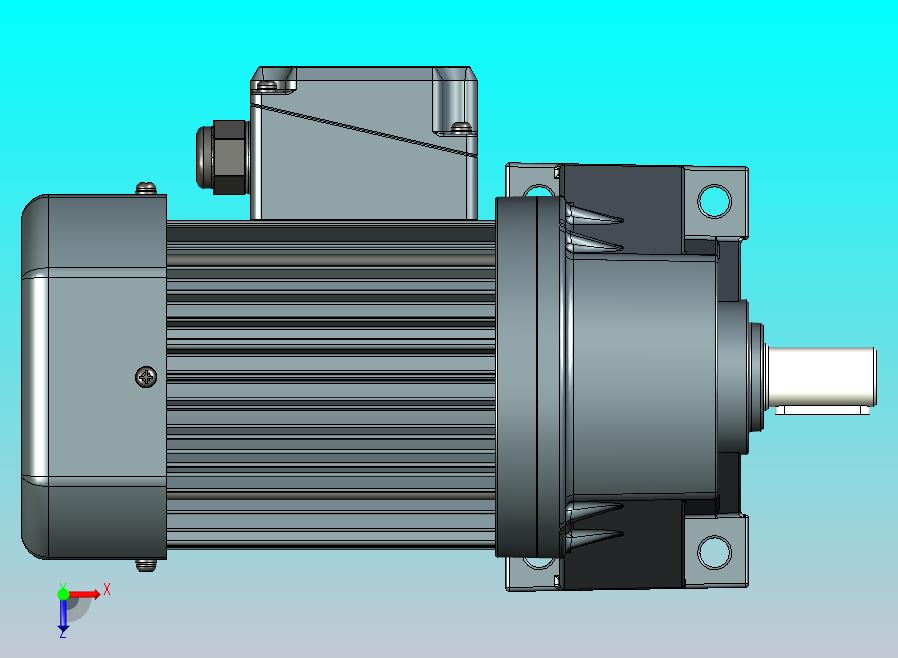 精研卧式标准电机 s250h02-R