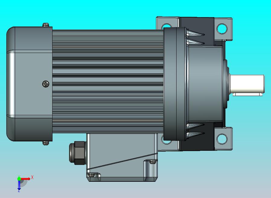 精研卧式标准电机 s370h01-L