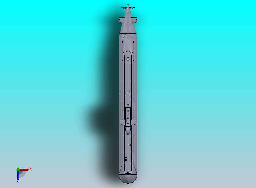 柴电潜艇简易模型