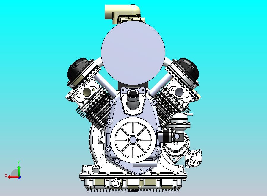 ZAZ 965发动机模型