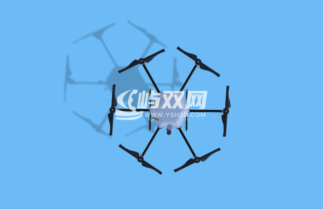 农业六旋翼无人机