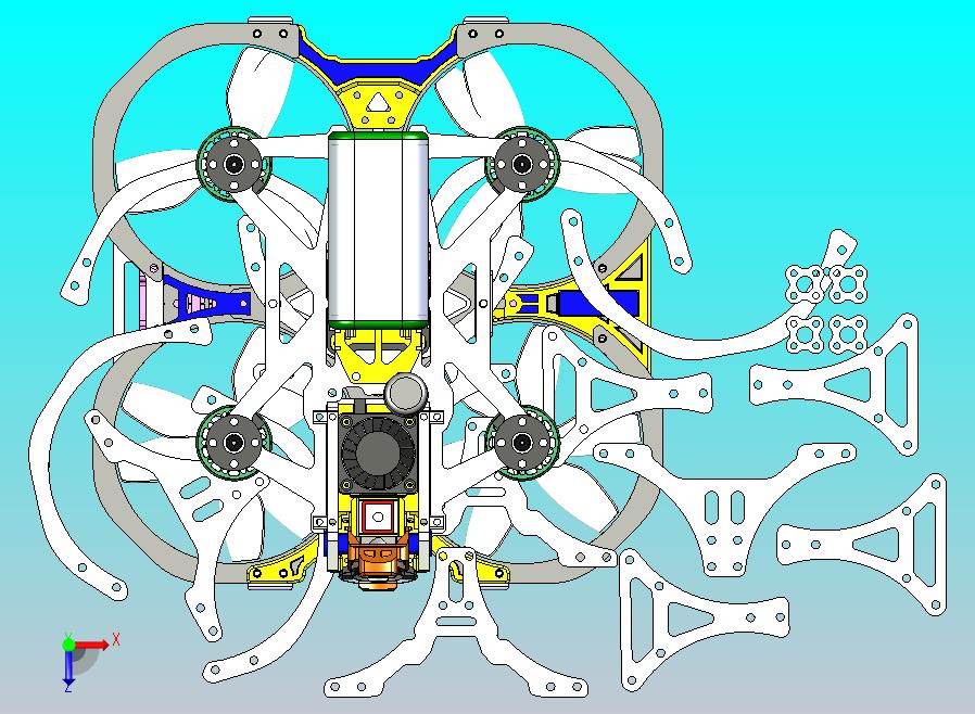 3.5英寸FPV无人机