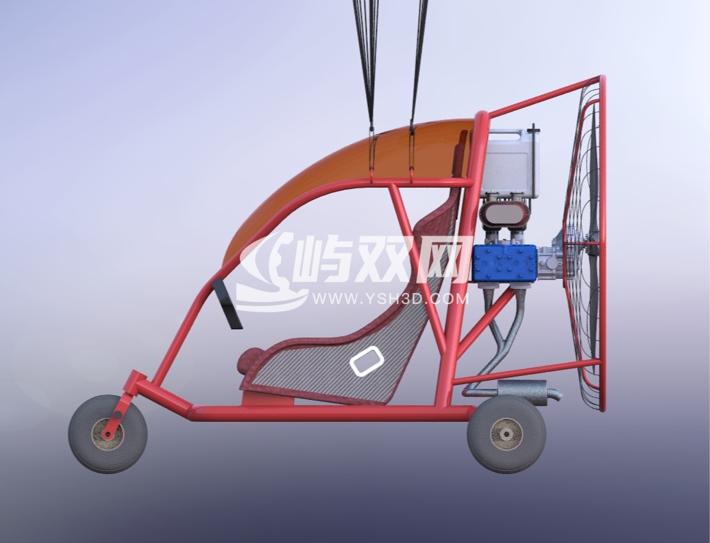 PARAMOTOR TROLLEY动力伞拖车