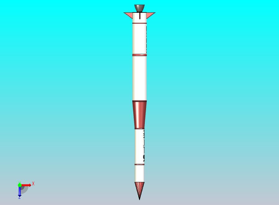 SLV-3卫星运载火箭3号造型