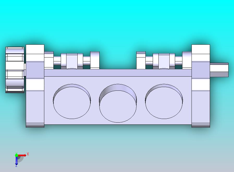 V6发动机（可打印）