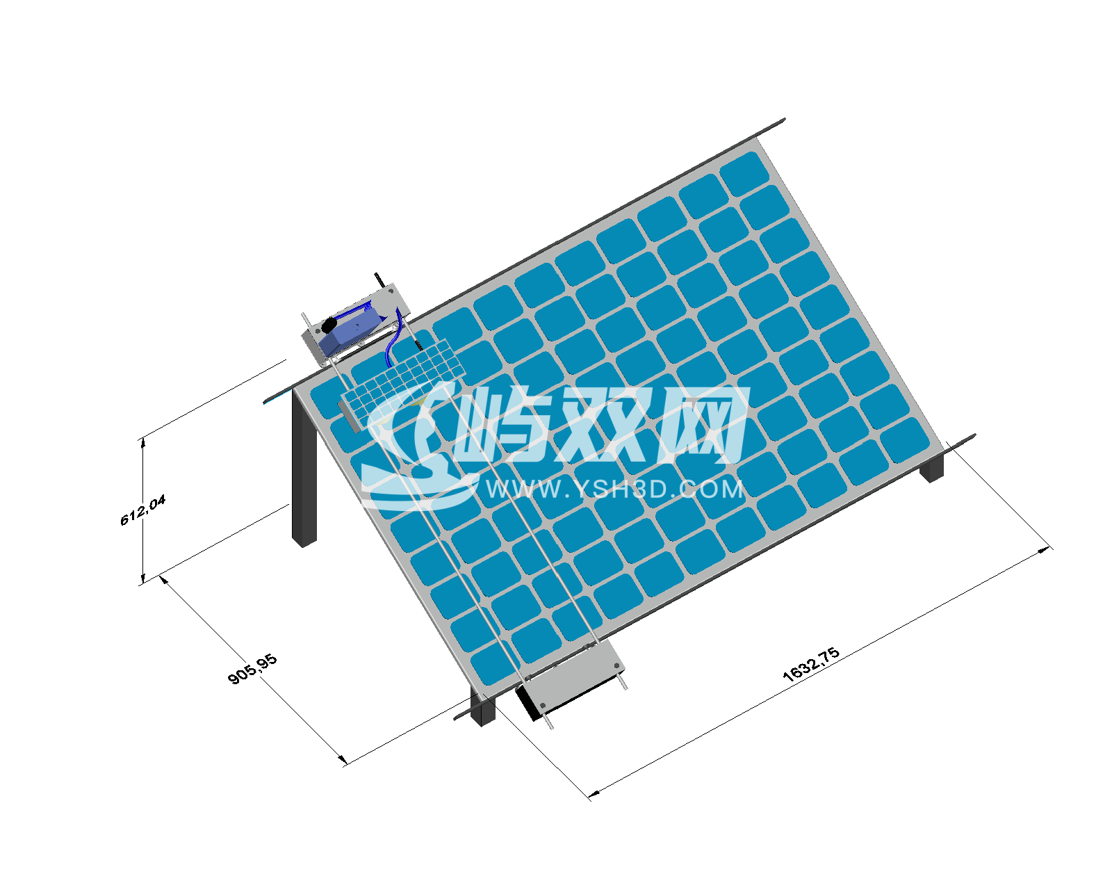 自动化太阳能板清洁器
