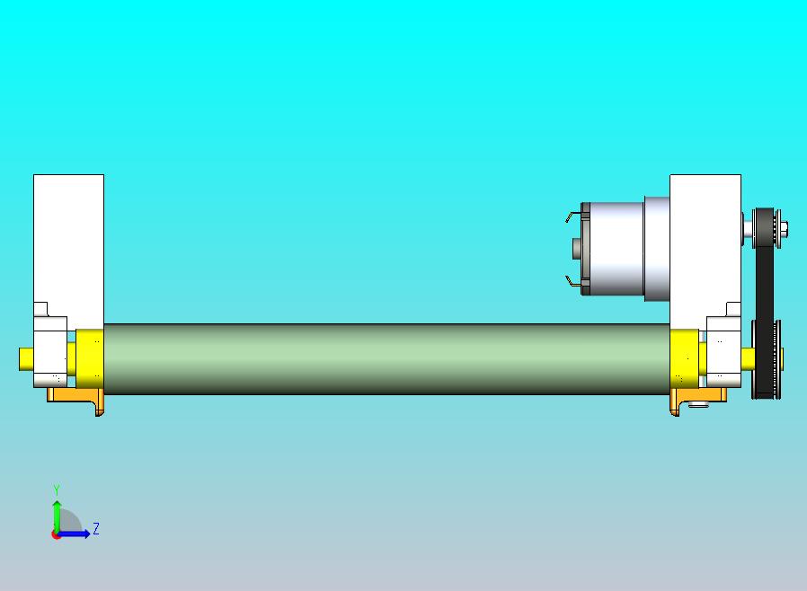 简单的输送带，约400x200mm