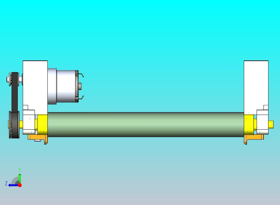 简单的输送带，约400x200mm