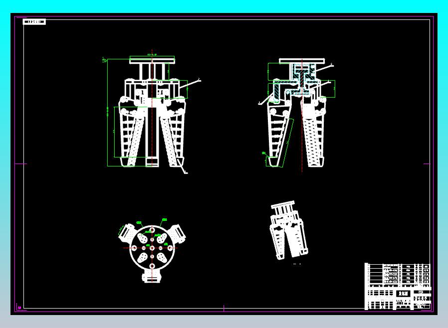 三夹手柔性爪手机械仿生夹手
