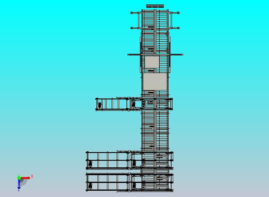 重型托盘滚筒传输码垛线